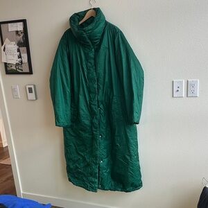 Jessica London Emerald Puffer Coat
